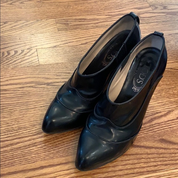Tod's Shoes - Todd black leather booties